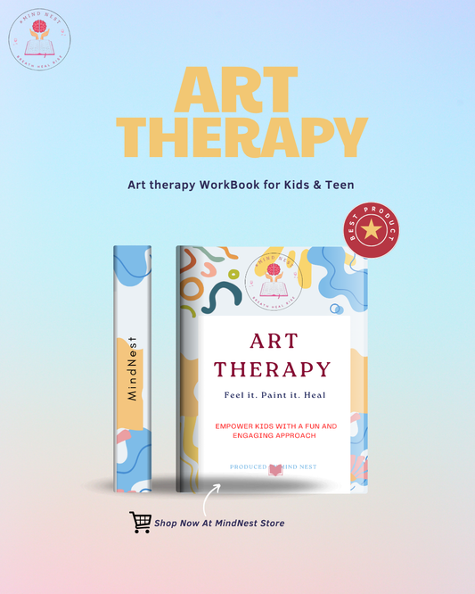 Art Therapy |  Creative Activity Workbook for Emotional Expression & Mindfulness | Ages 6–16