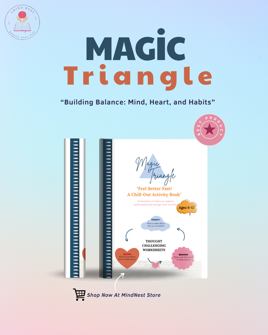 🌀 Magic Triangle | A Chill-Out Activity Book for Kids